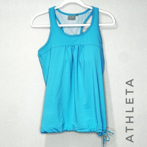 Athleta Tinker Tank Racerback‎ Size Medium Aqua Blue